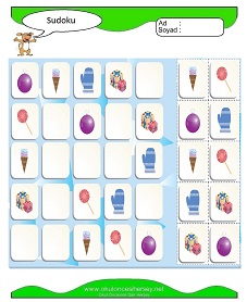 Sudoku Çocuk Bulmacaları